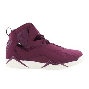 Jordan True Flight Bordeaux, Color: Purple,Size: 7